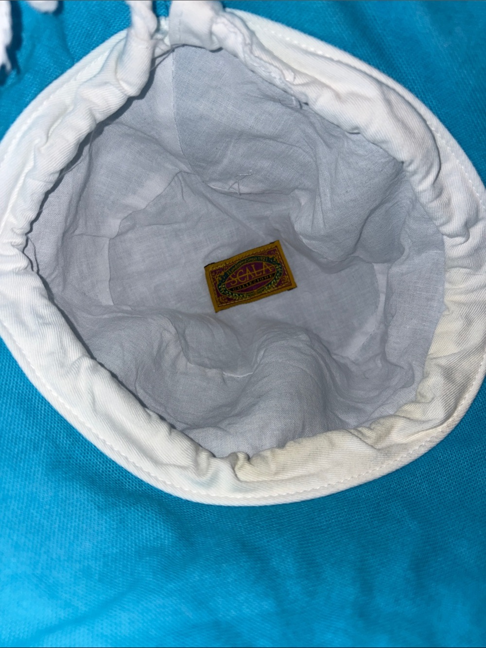 Scala Teal Blue Sun Hat Beach Pool Vacation - Picture 5 of 13